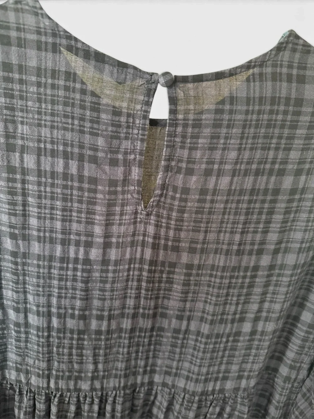 Zara Plaid Tierd Dress - Picture 7 of 10